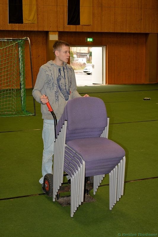 Vorbereitungen auf die Boxnacht