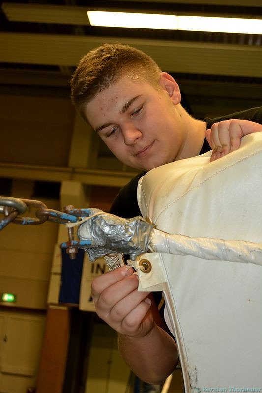 Vorbereitungen auf die Boxnacht