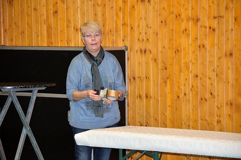 Vorbereitungen auf die Boxnacht