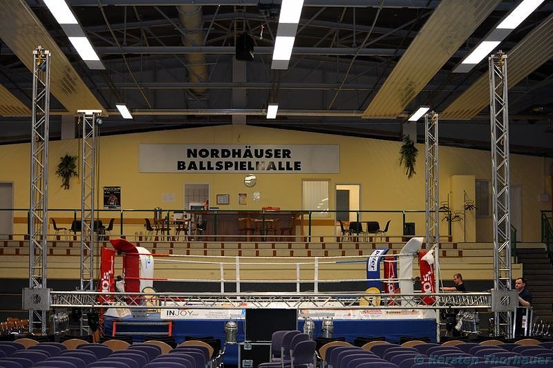 Vorbereitungen auf die Boxnacht