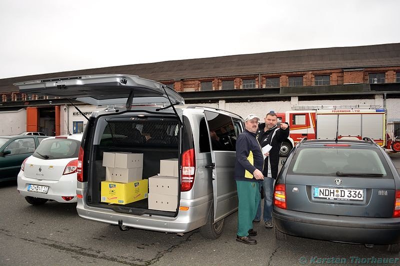Vorbereitungen auf die Boxnacht