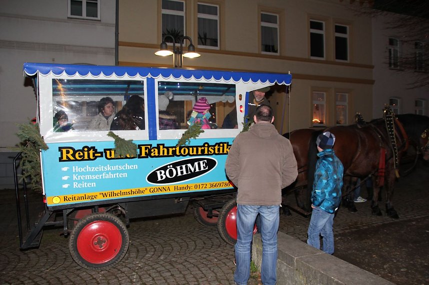 Weihnachtsmarkt in Sangerhausen