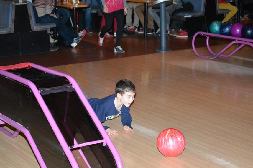Weihnachtsfeier auf der Bowlingbahn