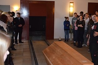 Projekttag im Krematorium