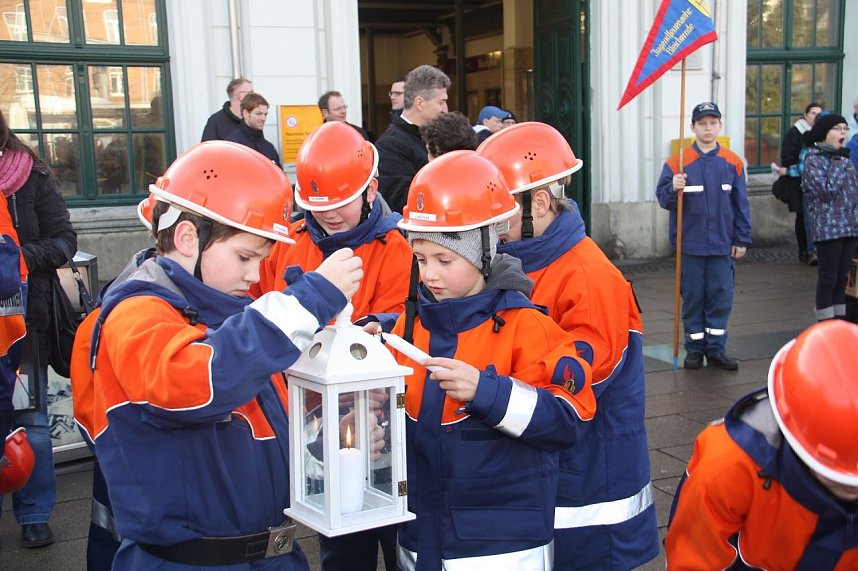 Friedenslicht angekommen