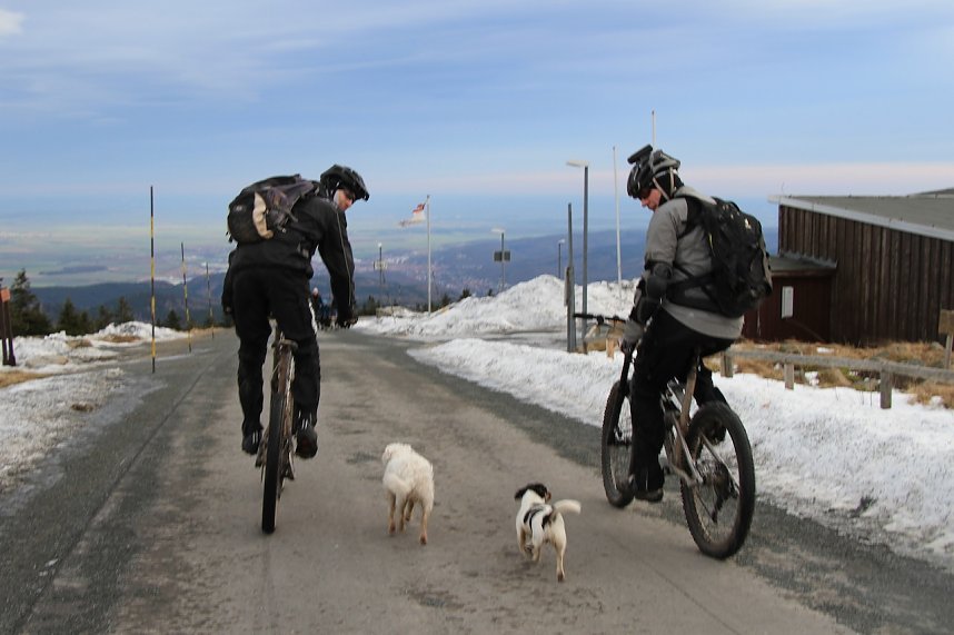 Heiligabend noch schnell auf den Brocken 2013