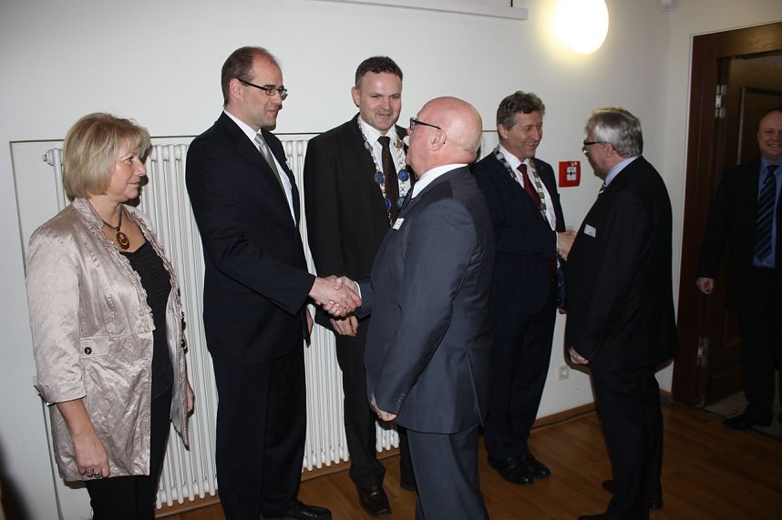 G&auml;ste des Neujahrsempfangs