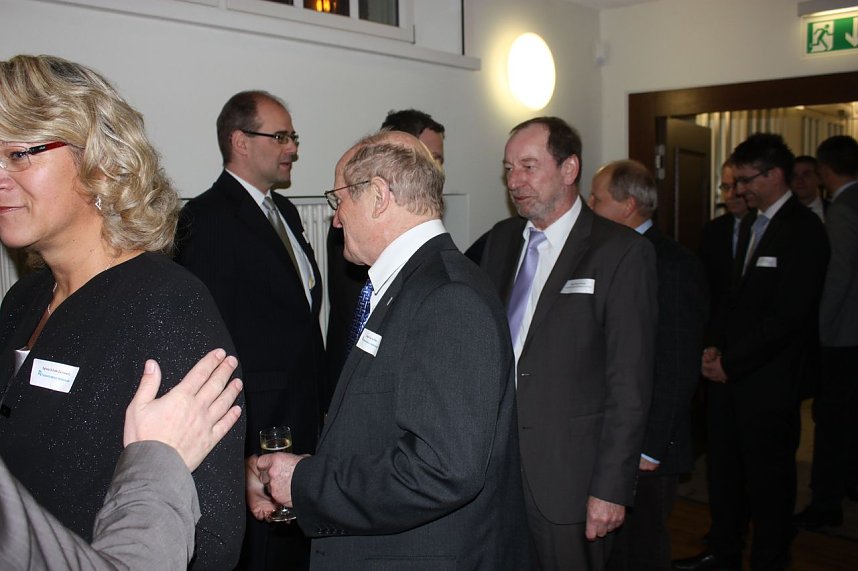 G&auml;ste des Neujahrsempfangs