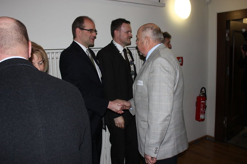 G&auml;ste des Neujahrsempfangs