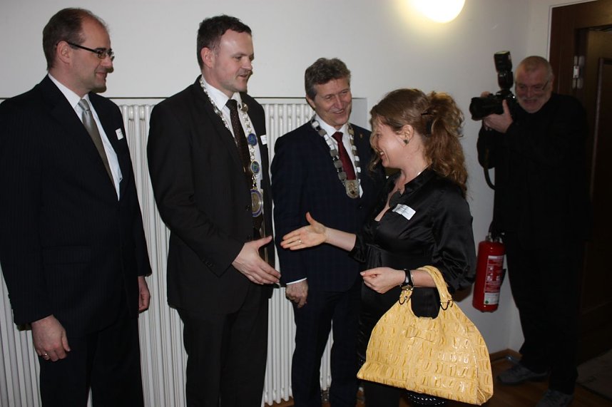 G&auml;ste des Neujahrsempfangs