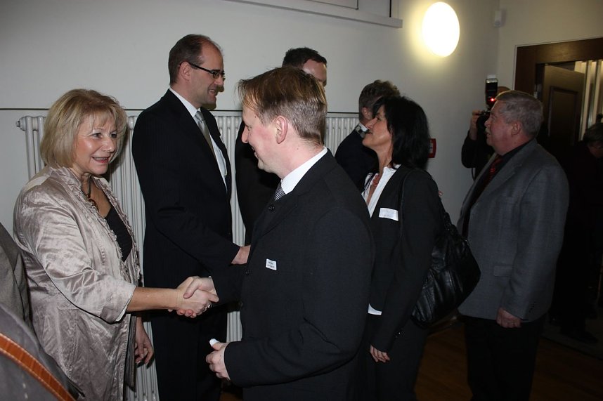 G&auml;ste des Neujahrsempfangs