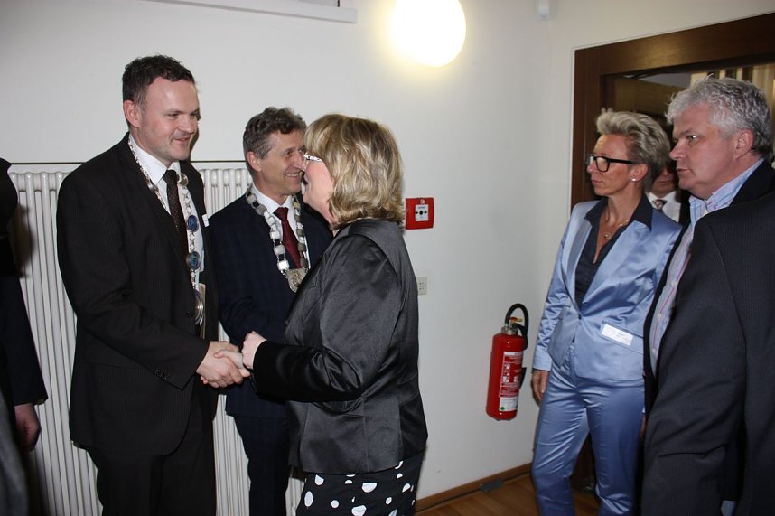 G&auml;ste des Neujahrsempfangs