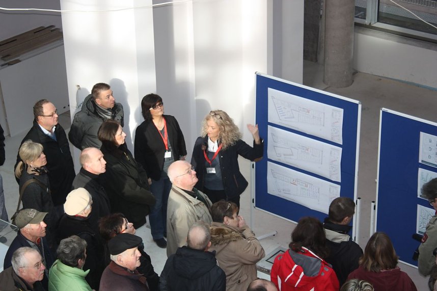 Besuch im B&uuml;rgerhaus