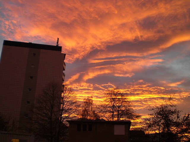 Morgenrot &uuml;ber Nordhausen