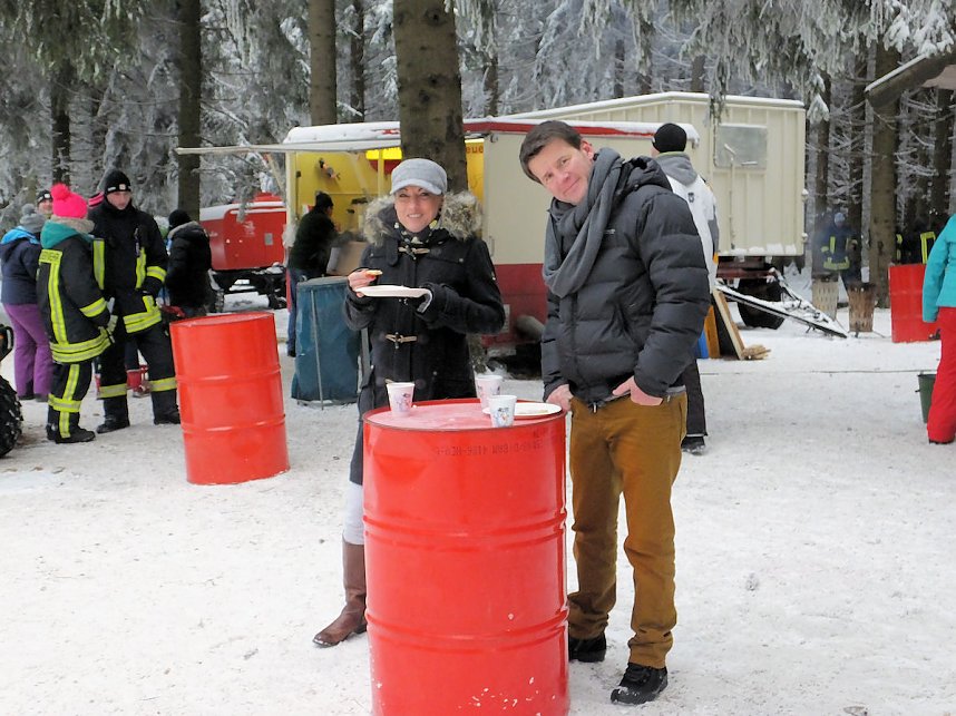 Schlittenhunderennen in Benneckenstein