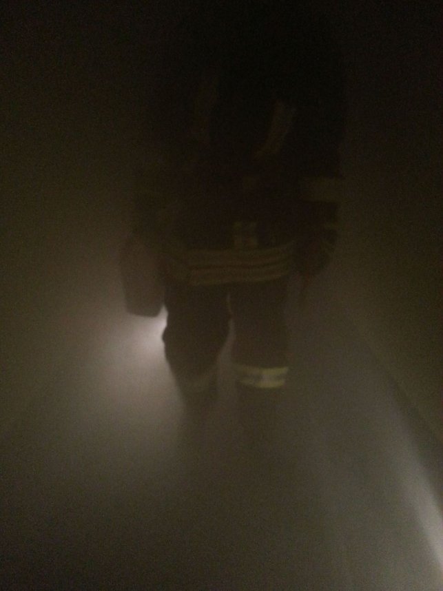 Feuer im Ger&auml;tehaus