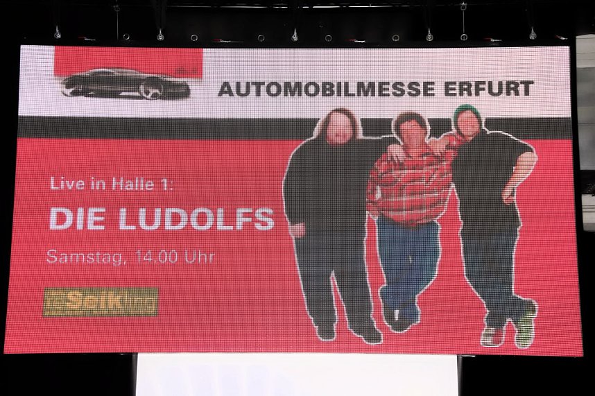 Automobilmesse in Erfurt