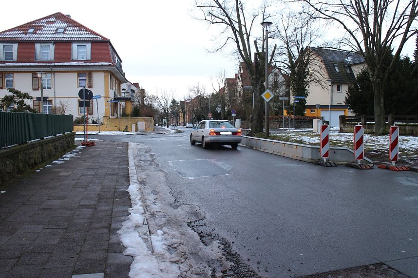 Hindernis geschaffen