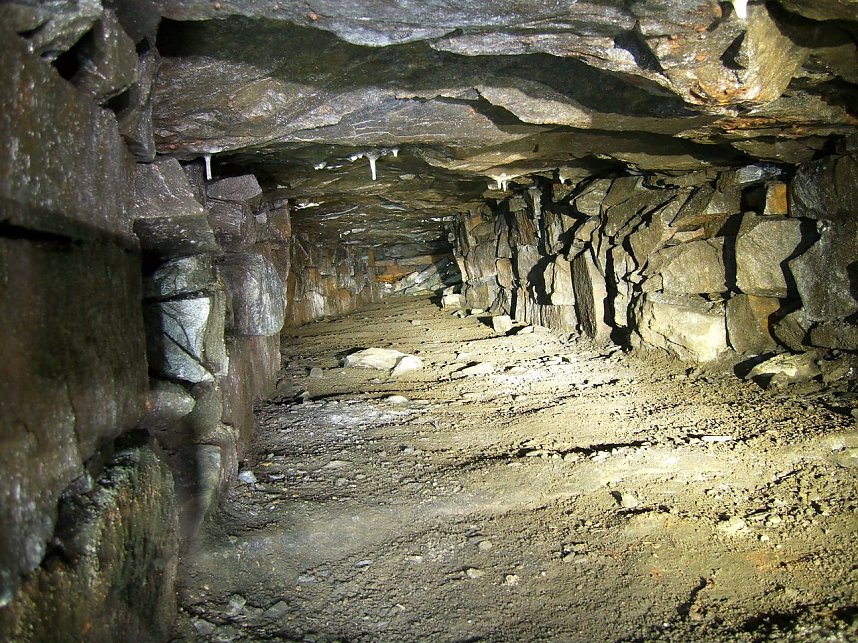 Interessante Welt unter Tage