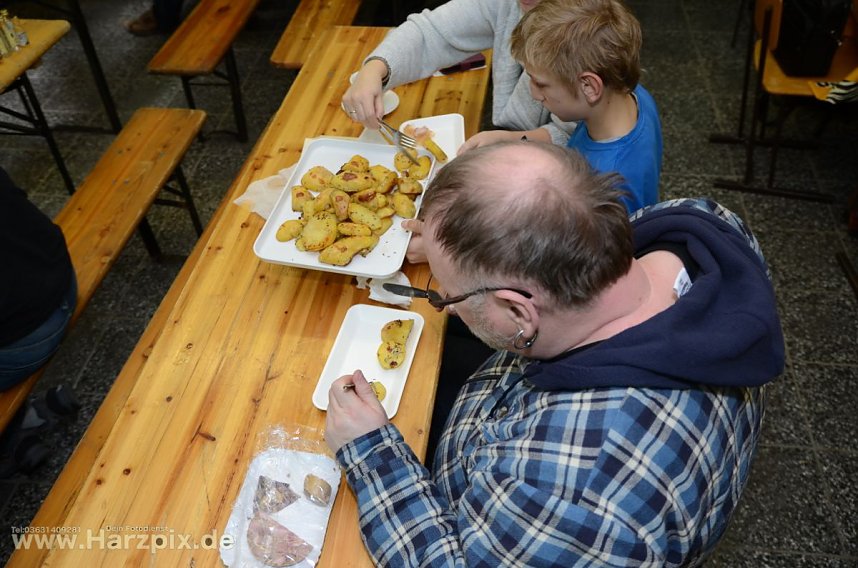 Kartoffelscheibenessen in G&ouml;rsbach