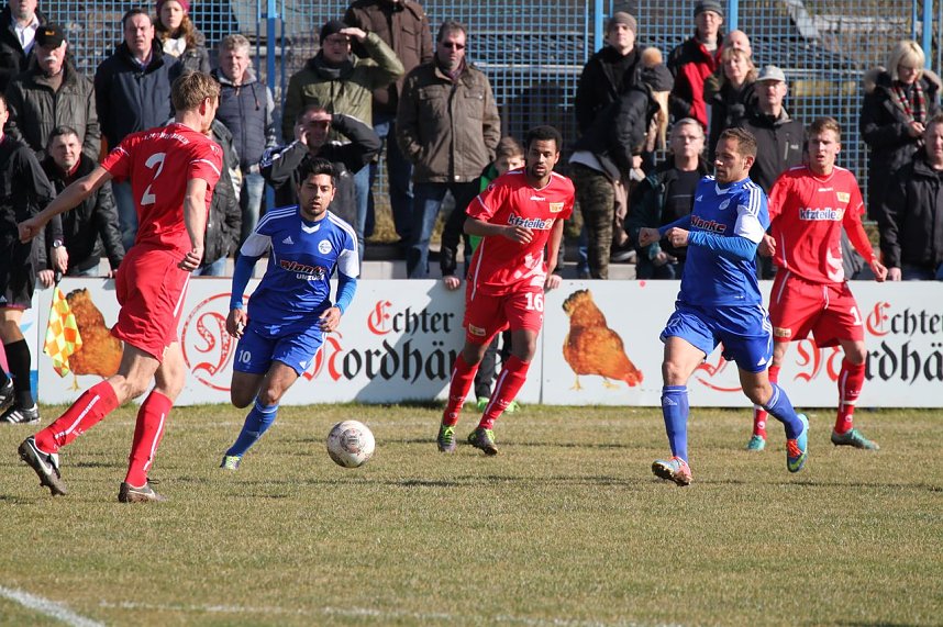Wacker gewinnt 3:2 (1. Halbzeit)