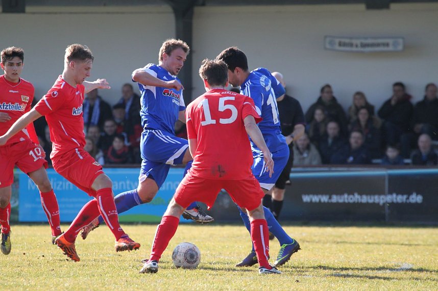 Wacker gewinnt 3:2 (1. Halbzeit)