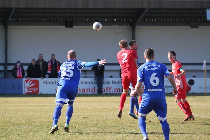 Wacker gewinnt 3:2 (1. Halbzeit)