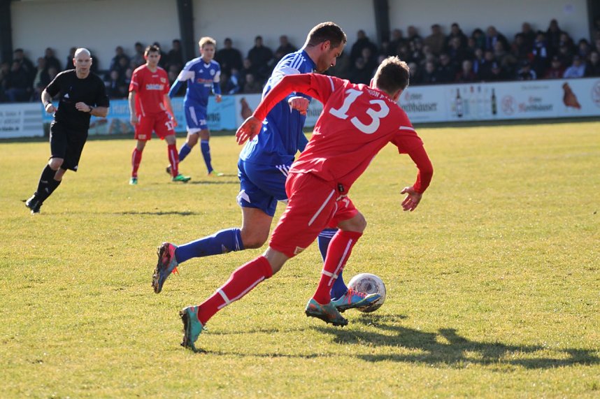 Wacker gewinnt 3:2 (1. Halbzeit)