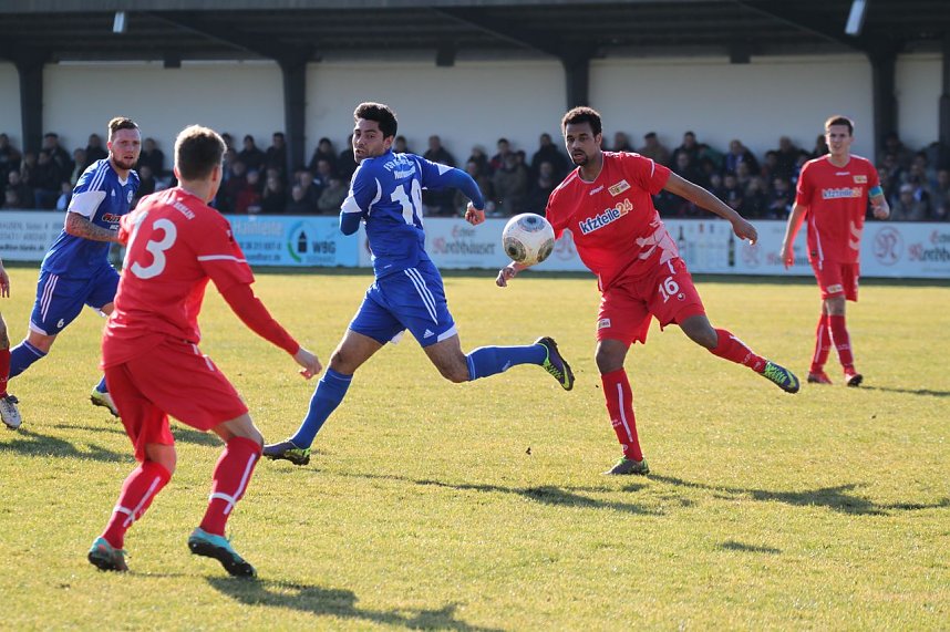 Wacker gewinnt 3:2 (1. Halbzeit)