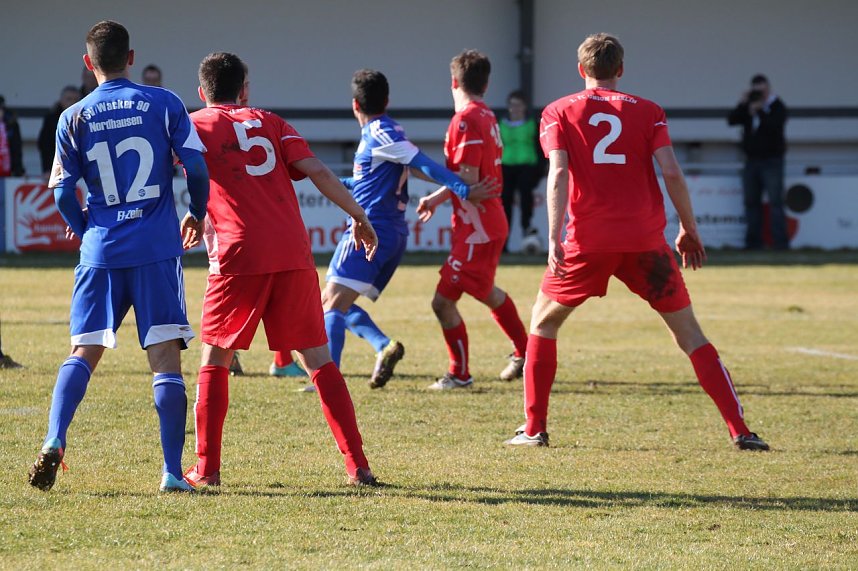 Wacker gewinnt 3:2 (1. Halbzeit)