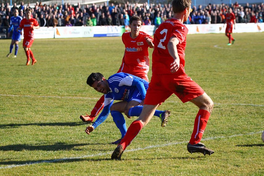 Wacker gewinnt 3:2 (1. Halbzeit)