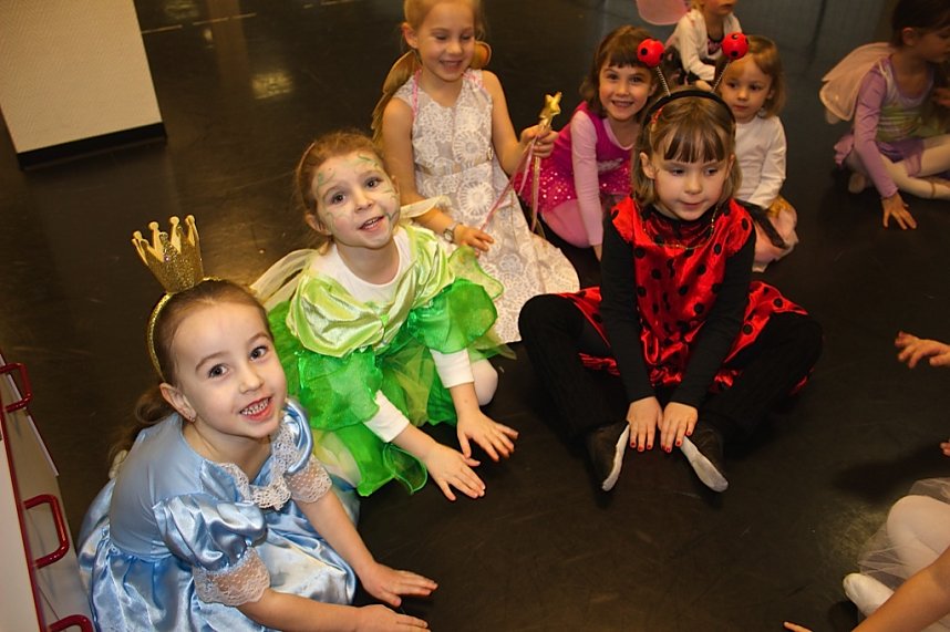 Fasching im Tanzstudio