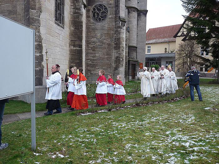 Kardinal Meisner in Sondershausen