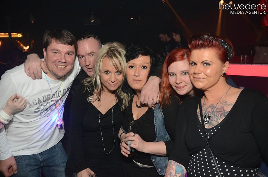 Viele bunte Lichter im Sax