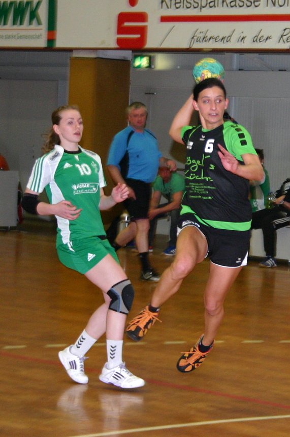 Jenny Mohrig nutzte ihre Schnelligkeit zu sechs blitzsauberen Kontertoren.