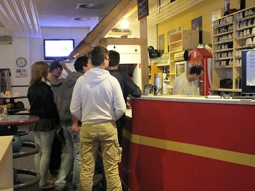 Zum Geburtstag gebowlt