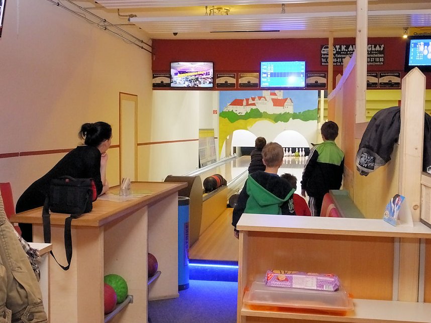 Zum Geburtstag gebowlt