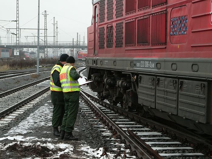 Einsatz bei Bahnunfall