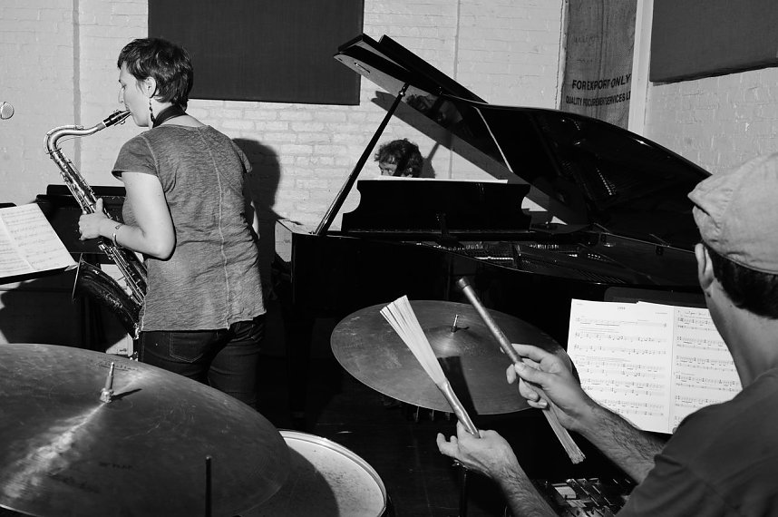 Anna Webber und Band