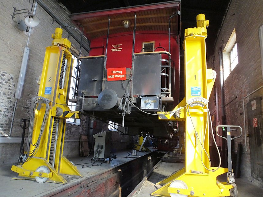 Zu Besuch im Bahnbetriebswerk