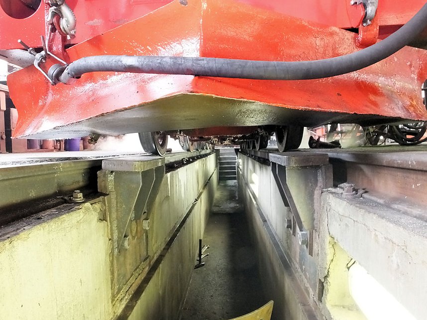 Zu Besuch im Bahnbetriebswerk