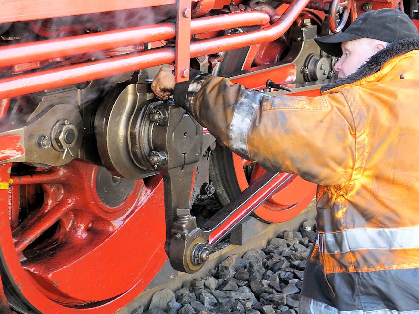 Zu Besuch im Bahnbetriebswerk