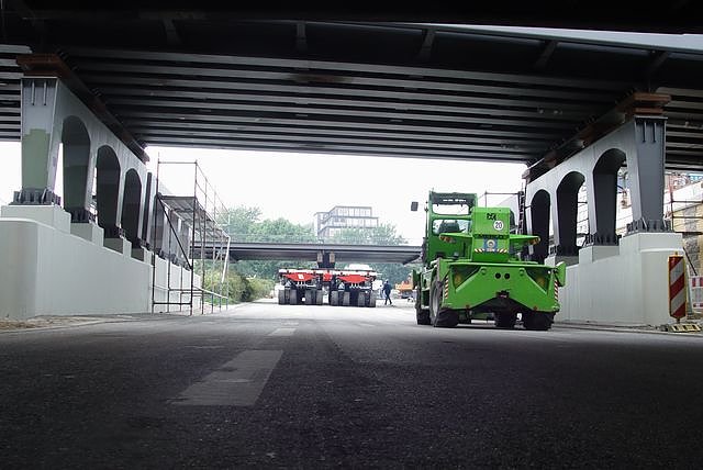 Schachtbauer am Hamburger Hauptbahnhof