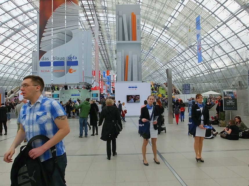 Die Buchmesse in Leipzig