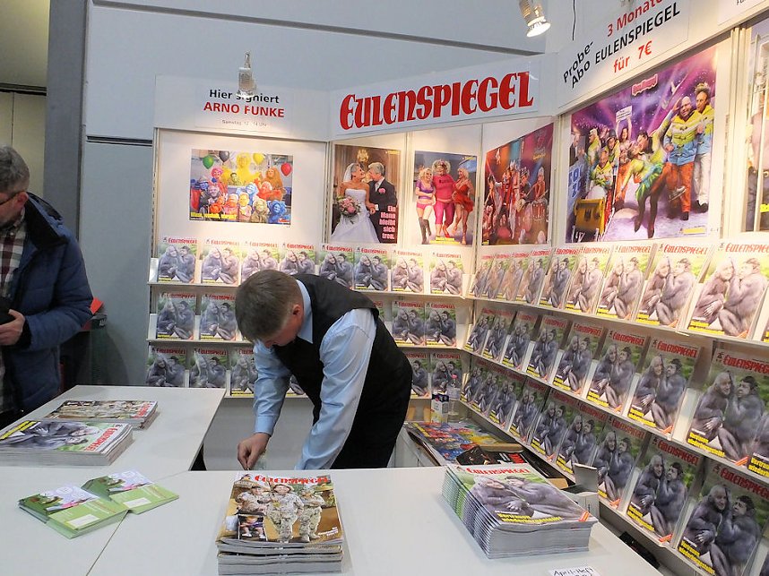 Die Buchmesse in Leipzig
