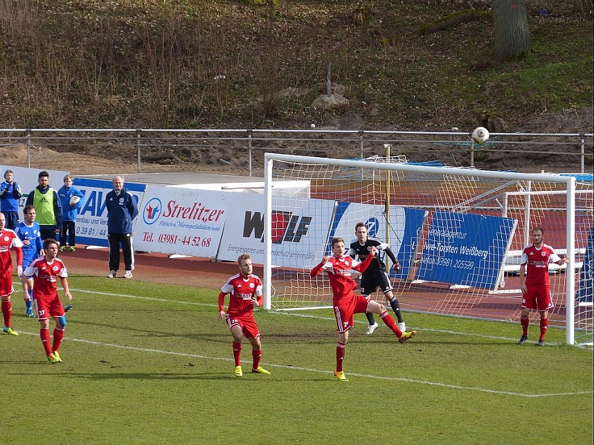 Niederlage in Neustrelitz