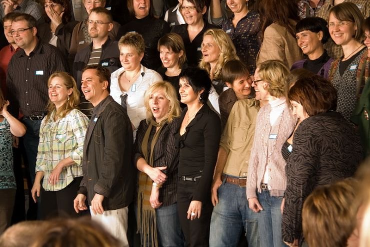 Schwerstarbeit beim Jahrgangstreffen