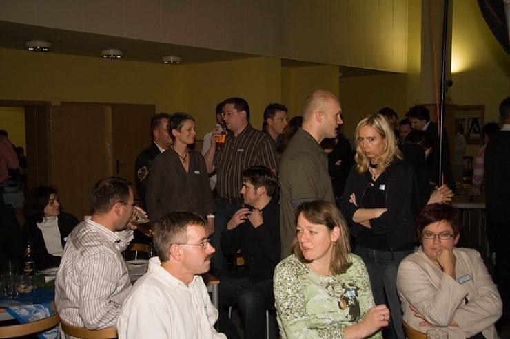 Schwerstarbeit beim Jahrgangstreffen