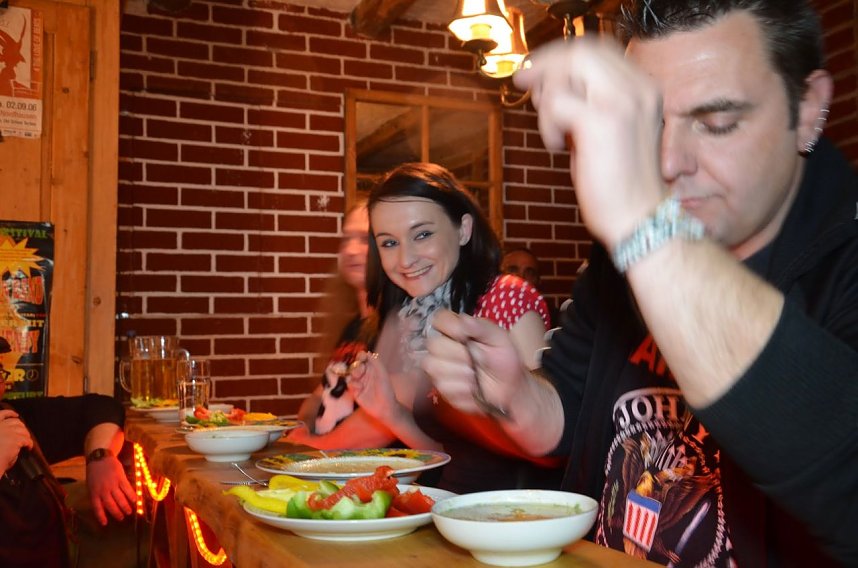 Kochduell bei K&uuml;hlewinds