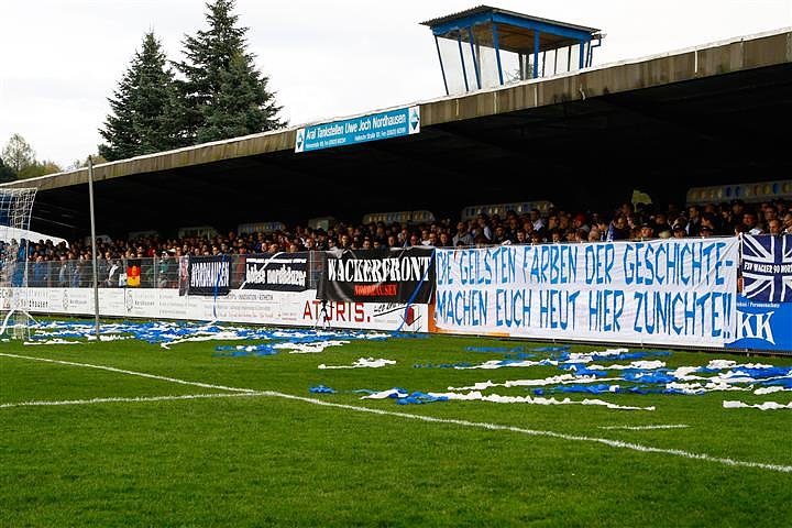 Pokalspiel Wacker gegen RWE